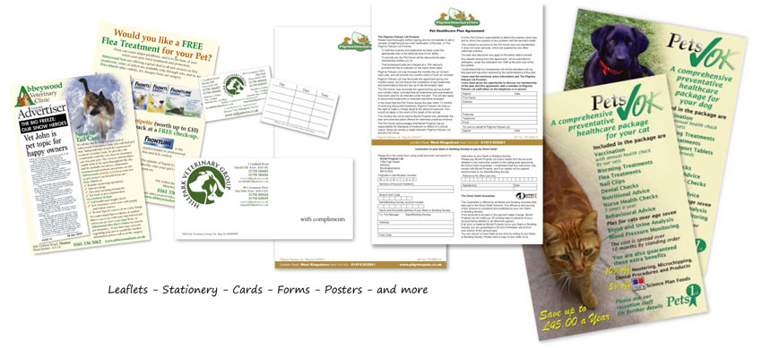 Veterinary Stationery and Design